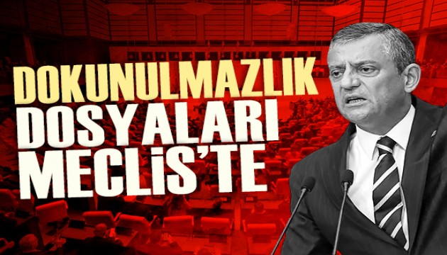Özgür Özel ve birçok vekil hakkında fezleke