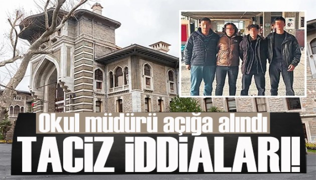 Şiddet ve taciz soruşturması... İstanbul Erkek Lisesi müdürü açığa alındı