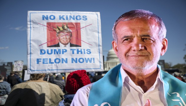 Pezeşkiyan'dan Trump'a mesaj: 'Amerikan halkı İsrail'den yoruldu'