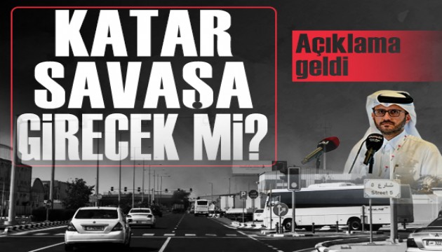 Katar'dan açıklama: 'İran'a yönelik saldırının parçası değiliz'