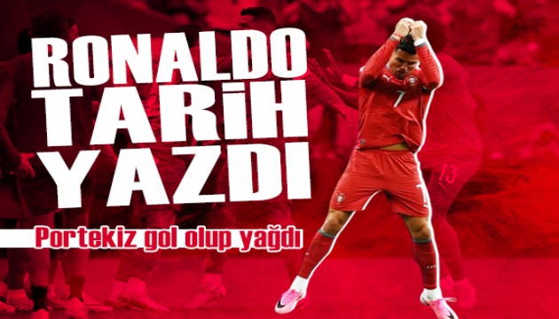 Ronaldo tarih yazdı