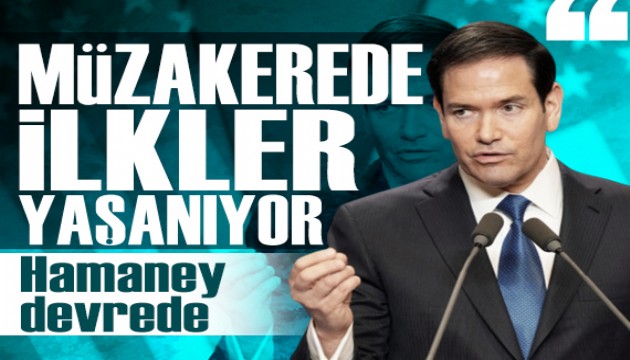 Rubio: 'Müzakerelerde ilkler yaşanıyor'