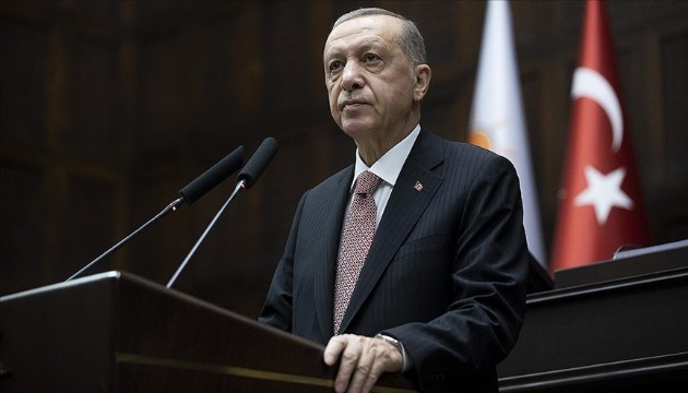 Erdoğan'dan başsağlığı mesajı
