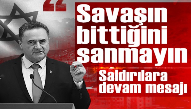 İsrail'den İran ve Lübnan'a saldırılara devam mesajı