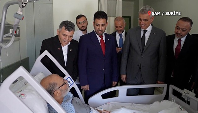 Şam Kalp Hastanesi şifa dağıttı