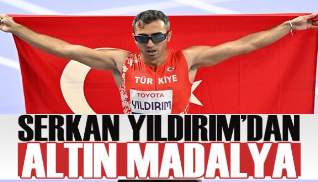 Serkan Yıldırım'dan Paris'te altın madalya