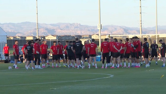 Milli Takım Arizona'daki son antrenmanını yaptı