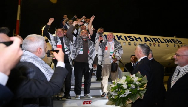 Sumud aktivistleri İstanbul'da