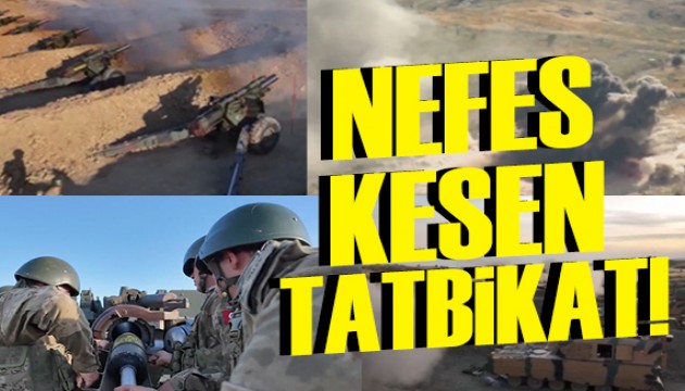 MSB'den nefes kesen tatbikat paylaşımı
