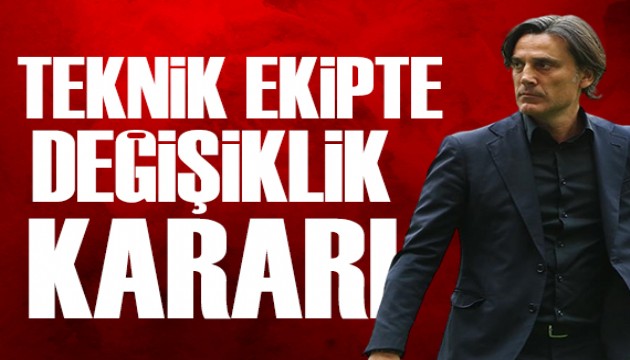A Milli Takım'da teknik ekip değişikliği