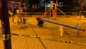 Çocuk parkında saldırı: 10 yaralı