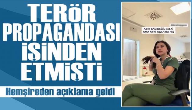 Gözaltına alınıp serbest bırakılmıştı: 'Saçını ören hemşire'den açıklama geldi