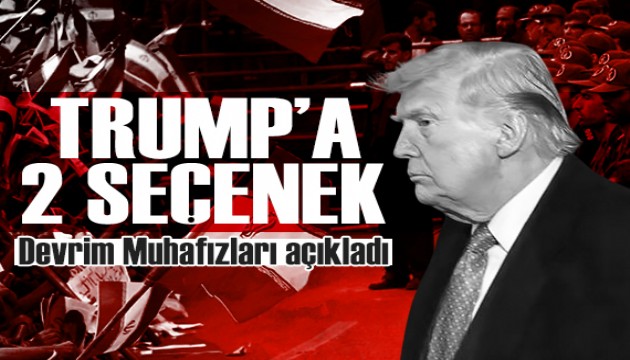 İran'dan Trump'a 'seçim yap' çağrısı