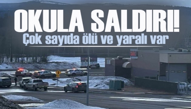 Kanada'da okulda silahlı saldırı: Çok sayıda ölü ve yaralı var
