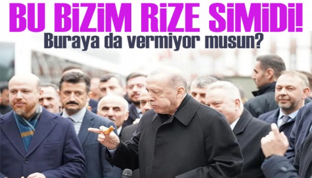 Bayram konuşmasından sonra Erdoğan'dan simit diyaloğu!