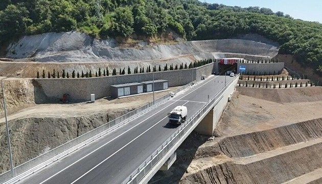 O yol yarın hizmete açılıyor