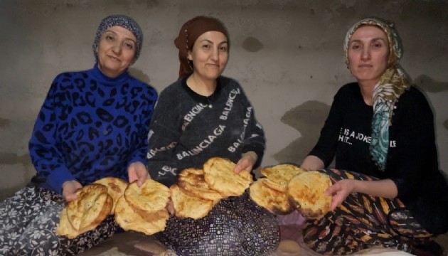 Hakkari'de kız kardeşlerin ramazan hazırlığı