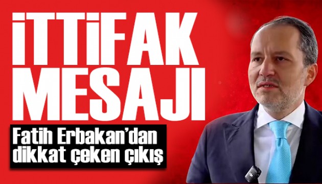Fatih Erbakan'dan resepsiyon yanıtı: İttifak açıklaması