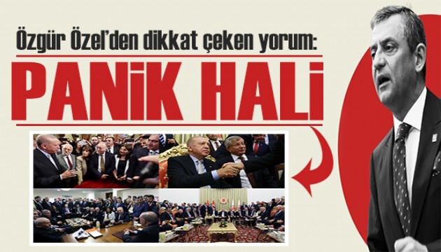 Özgür Özel'den resepsiyon fotoğraflarına yorum: Milletimiz gördü