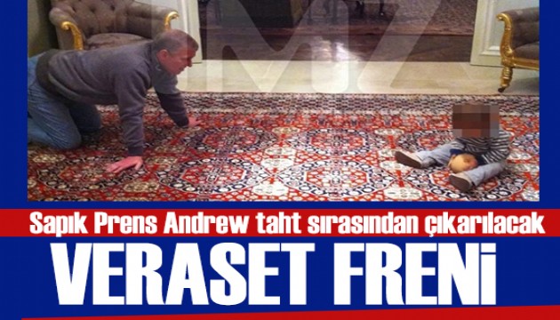 Sapık Prince Andrew taht sırasından çıkarılacak