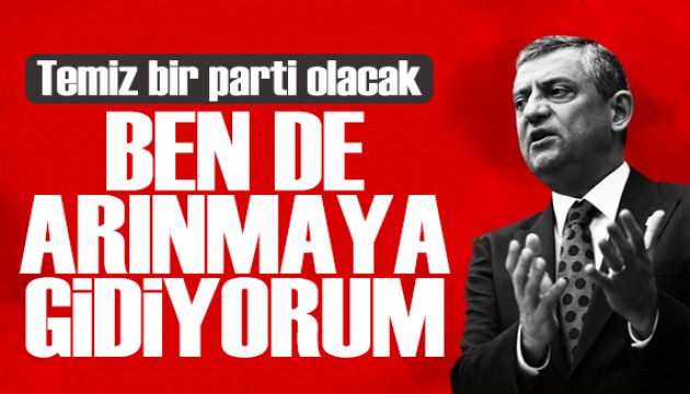 Bir arınma da Özgür Özel'den! Şaibeli olanlara görev verilmeyecek