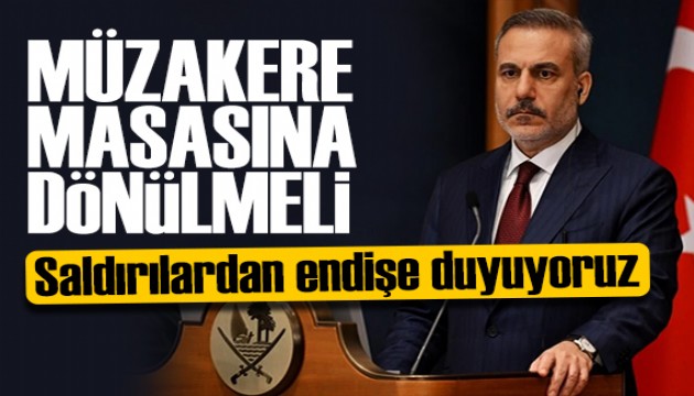 Bakan Fidan Kiev'de konuştu: Amacımız savaşın durdurulması