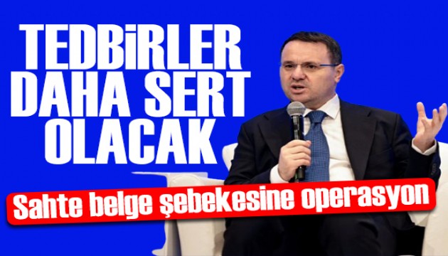Sahte belge şebekesine operasyon! Bakan Gürlek'ten açıklama: Tedbirler daha sert olacak