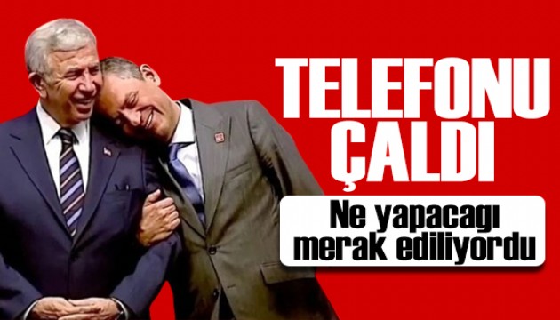 Mansur Yavaş'tan Özgür Özel'e destek telefonu