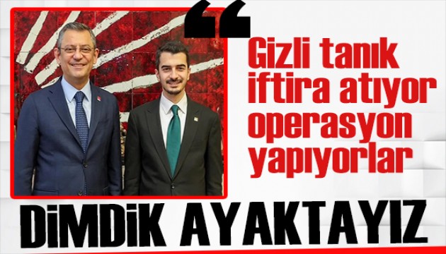 Özgür Özel'den Hüseyin Can Güner açıklaması: Dimdik ayaktayız!