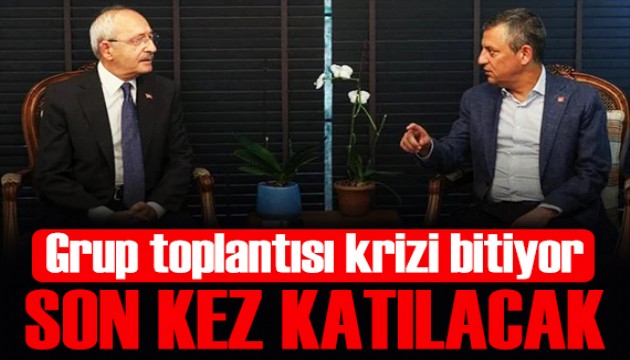 Özgür Özel son kez CHP grup toplantısına katılacak