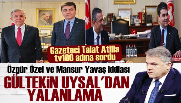DP lideri Gültekin Uysal'dan Mansur Yavaş ve Özgür Özel iddialarına yalanlama