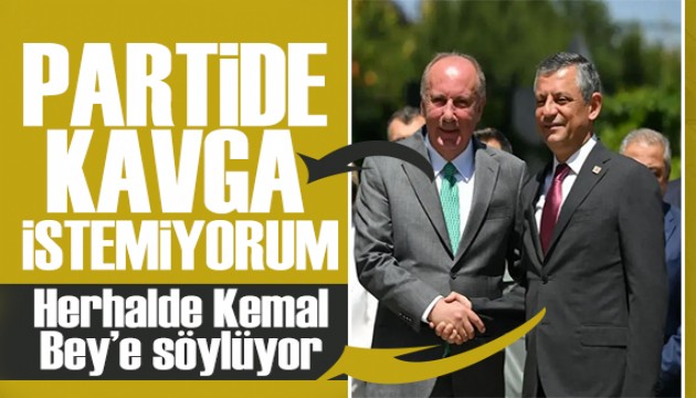 Muharrem İnce ile Özgür Özel arasında 'butlan' krizi: Meşrulaştıramazsınız!
