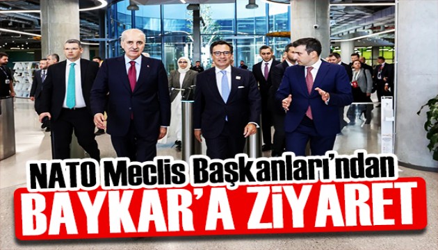 NATO Meclis Başkanları BAYKAR'ı ziyaret etti