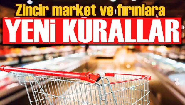 Bakanlık harekete geçti: Market ve fırınlara yeni kurallar geliyor