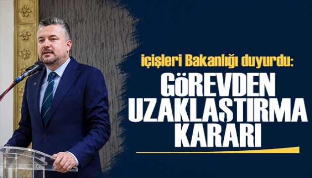Buca Belediye Başkanı görevden uzaklaştırıldı