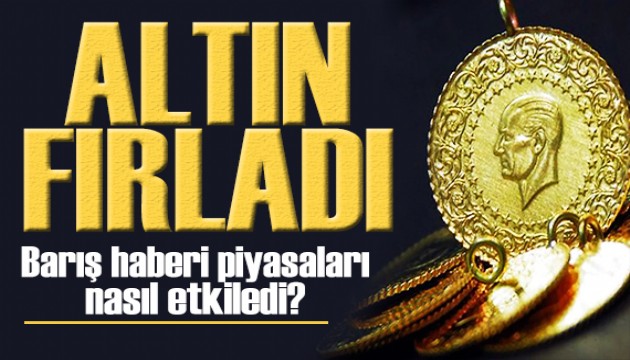 ABD ve İran anlaştı! Altın haftaya yüksek başladı