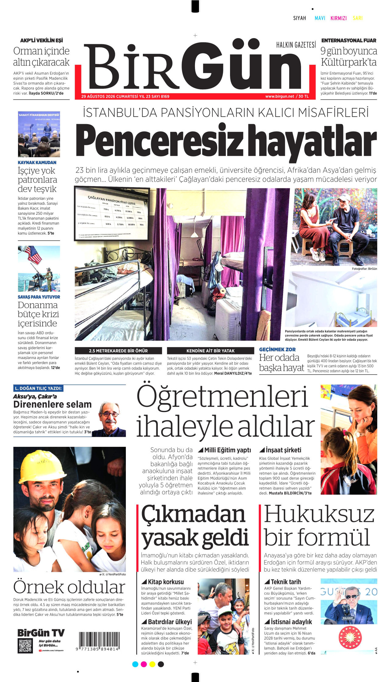 Gazeteler bugün ne yazdı? (29 Ağustos)